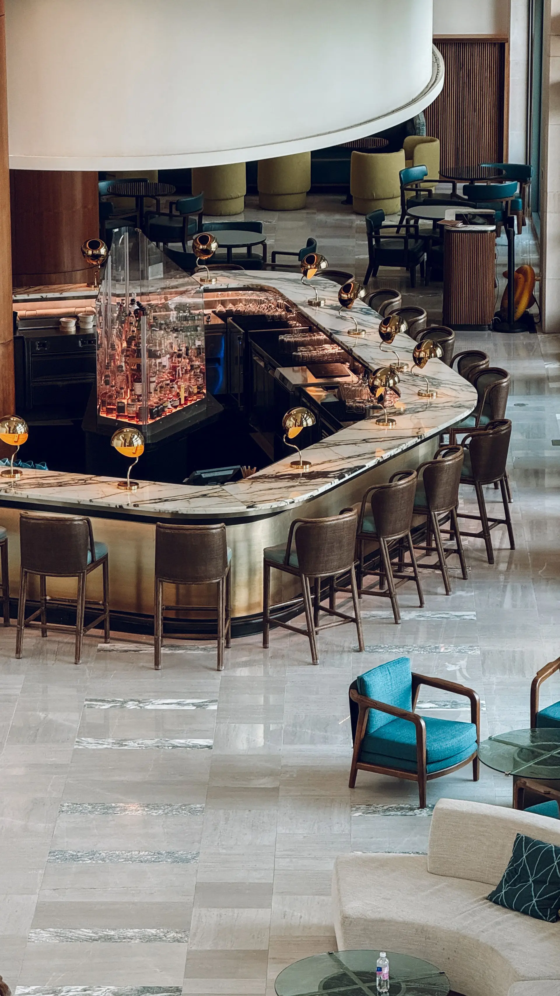 Sällskapsyta i hotellets lobby
