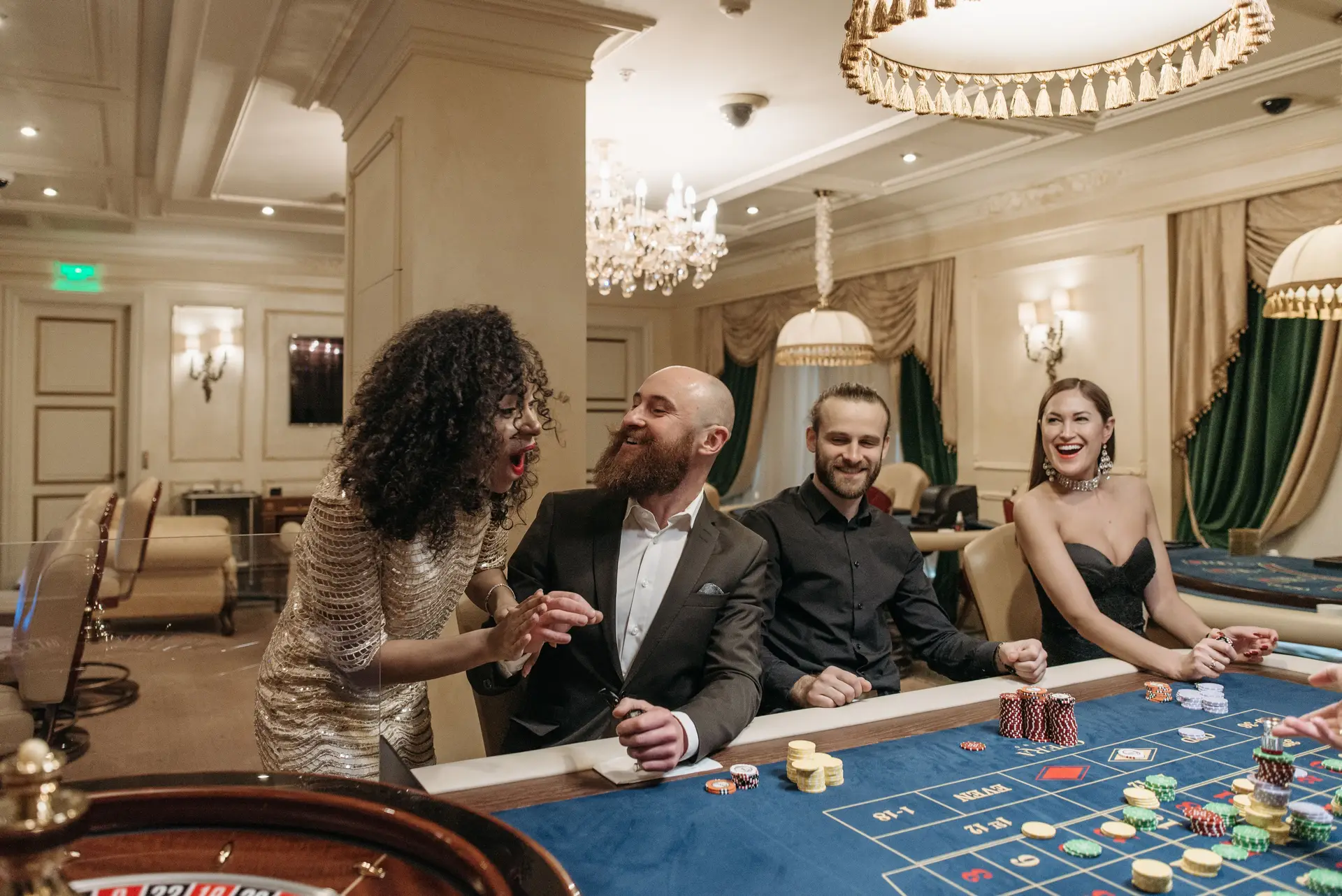 Interiör i Royal Suite